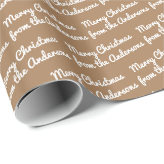 Papel De Presente Feliz Natal - Natal