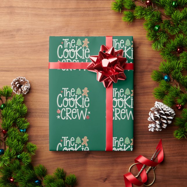 Papel De Presente Feliz Natal O Esquadrão do Biscoito Correspondênci (Presente de Natal)