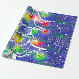 Papel De Presente Feliz Natal! Papel de empacotamento