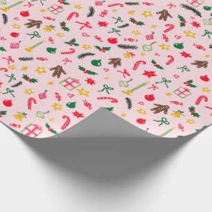 Papel De Presente Feliz Natal - Portalhão Espantoso