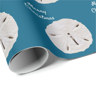 Papel De Presente Feliz Natal Sandólar Ocean Blue Beach 2025