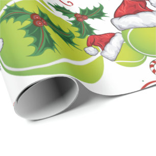 Papel De Presente Feliz Natal Tênis    BallSanta