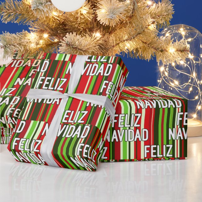 Papel De Presente Feliz Navidad Amigos (Feriados)