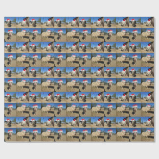 Papel De Presente Feliz Oinkmas Gift Wrap