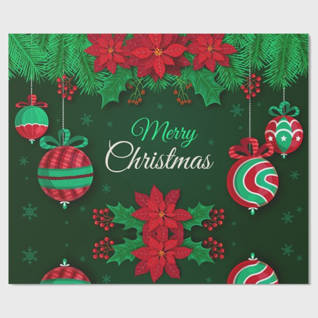 Papel De Presente Feliz papel de moldagem de Natal (Aberto)