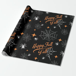 Papel De Presente Feliz presente de Halloween de Ação de Graças Outo