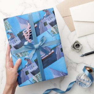 Papel De Presente Feluccas no Nilo Pintura por Alfred Fox