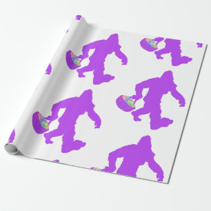 Papel De Presente felz pascoa iemenita-de-cabeça-grande