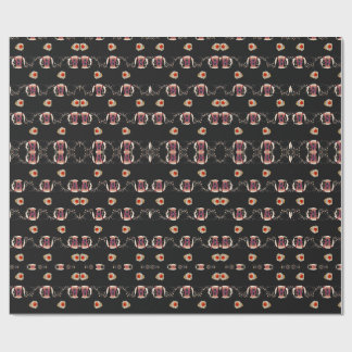 Papel De Presente Feminine Surrealism in Warm Tones
