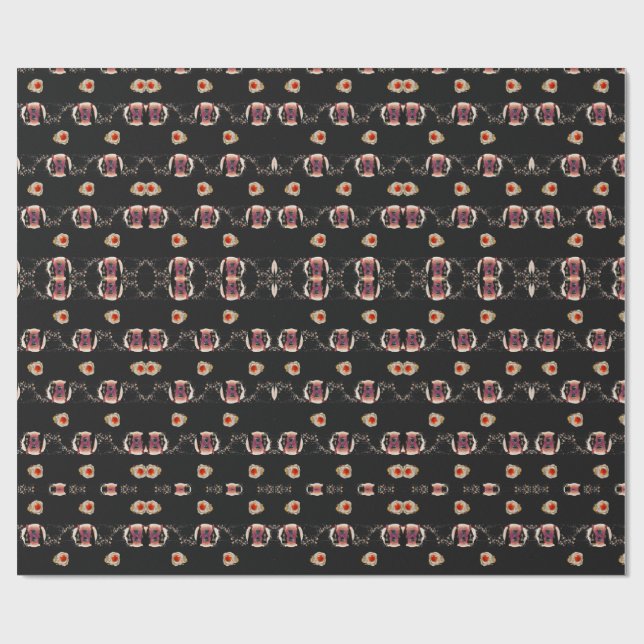 Papel De Presente Feminine Surrealism in Warm Tones (Aberto)