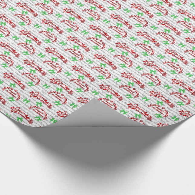 Papel De Presente Fenda de presente de Natal (Ponta)