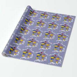 Papel De Presente Ferald e Sahsha Ferret Wrapping Paper