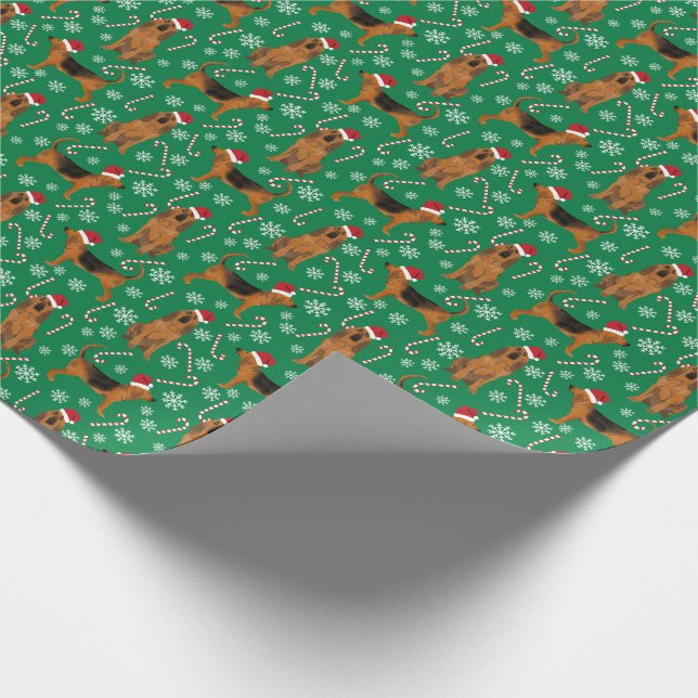 Papel De Presente Feriado de Natal para cães (Ponta)