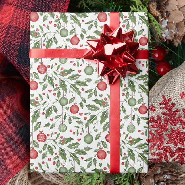 Papel De Presente Feriado Elegante de Natal (Criador carregado)