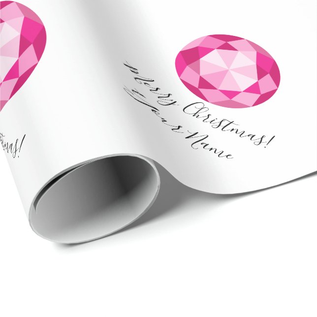 Papel De Presente Feriado feito sob encomenda do Natal de pedra (Ponta do rolo)