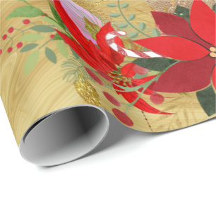 Papel De Presente Feriados de Natal no Unicórnio Lux Unicorn Spark R