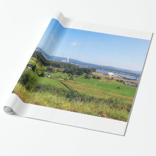 Papel De Presente Férias de fotografia de paisagem linda, Natal