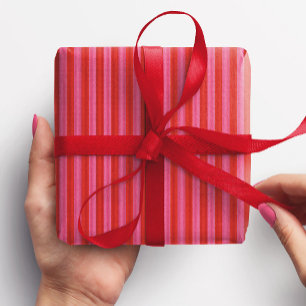 Papel De Presente Férias de Natal brilhantes, cor-de-rosa e feliz ve