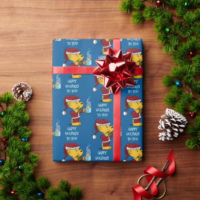 Papel De Presente Férias de Natal Selvagem (Presente de Natal)