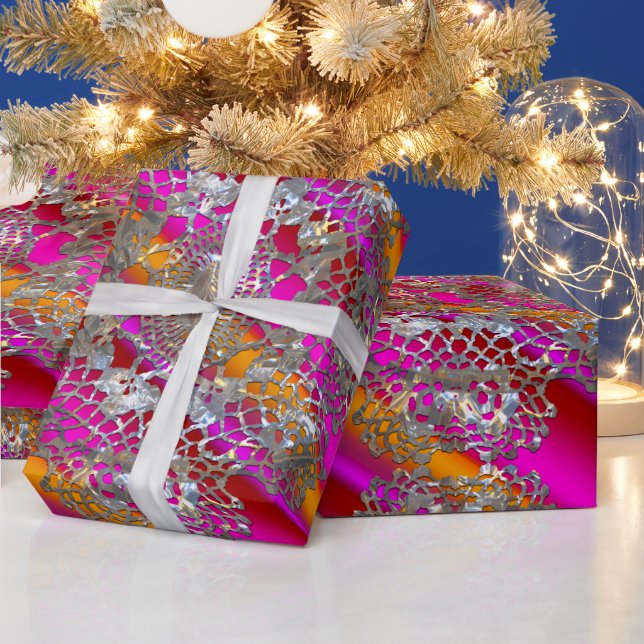 Papel De Presente Férias Festivas Aristocráticas (Feriados)