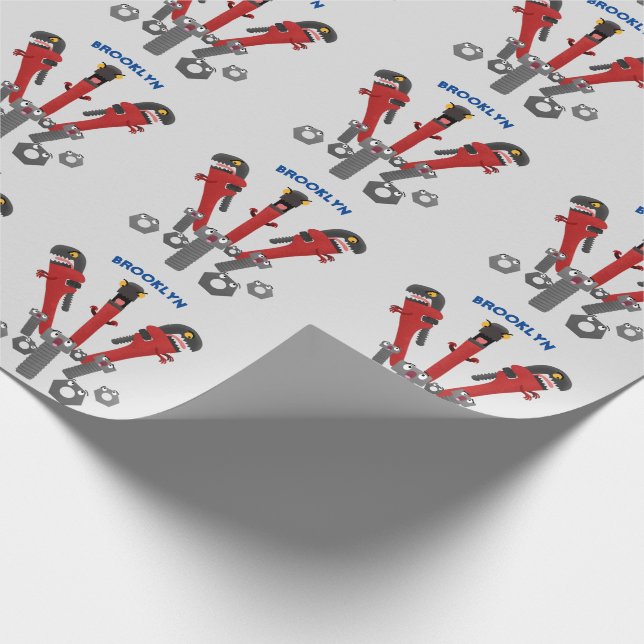Papel De Presente Ferramentas engraçadas de monstro de wrench (Ponta)