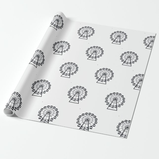 Papel De Presente Ferrous Ferris Wheel (Desenrolado)