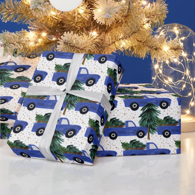 Papel De Presente FesNatal Festivo - Festa com trilhas (Feriados)