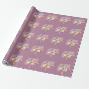 Papel De Presente Festa de aniversário de cavalos