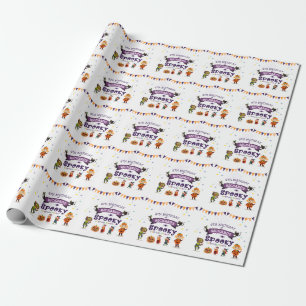 Papel De Presente Festa de Aniversário de Crianças com Fantasias Ass