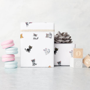 Papel De Presente Festa de Cat