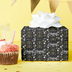 Papel De Presente Festa de Celebração Abrir o Champanhe