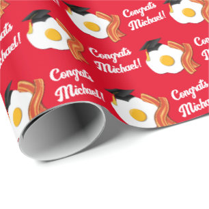 Papel De Presente Festa de formatura Breakfast Brunch