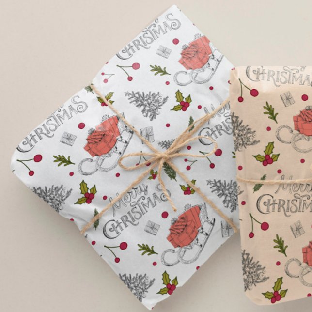 Papel De Presente Festa de Natal (Criador carregado)