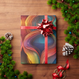 Papel De Presente Festa de Natal Festiva, Festiva, de cor branca