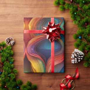 Papel De Presente Festa de Natal Festiva, Festiva, de cor branca