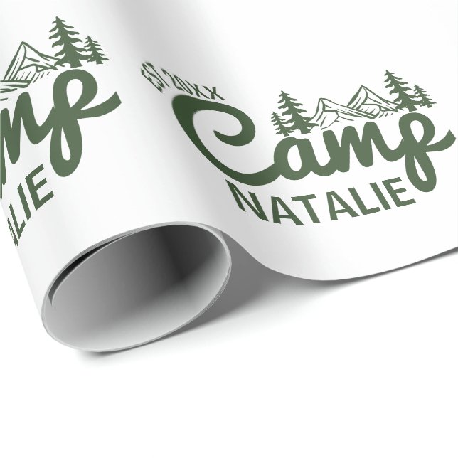 Papel De Presente Festa de solteira personalizada de campo personali (Ponta do rolo)