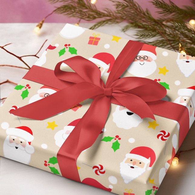 Papel De Presente Festa Festiva Festiva Noel Natal (Criador carregado)