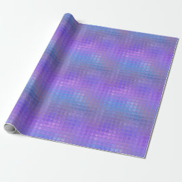 Papel De Presente Festa Glamour Brilho Íris Purpura Bonito