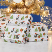 Festive Dachshund Christmas Tissue Paper — Cute 