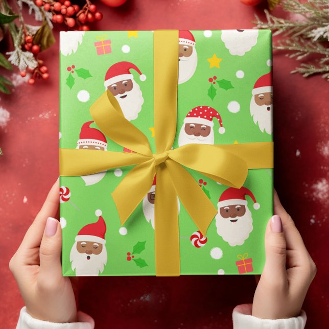 Papel De Presente Festivo Festivo Festivo Natal divertido Natal (Criador carregado)