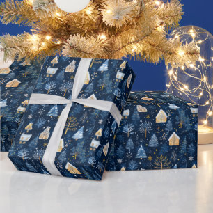 Papel De Presente Festivo Natal confortável em casa