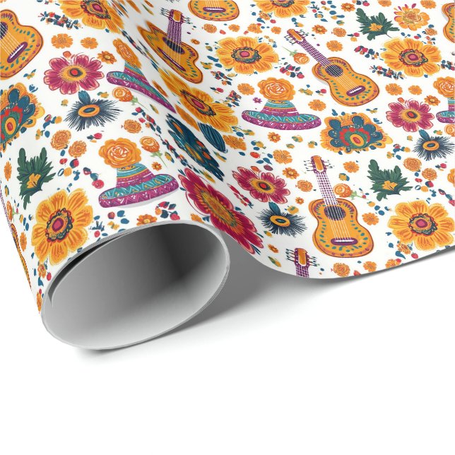Papel de Presente Fiesta Royale (Ponta do rolo)