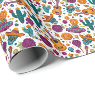 Papel De Presente Fiesta Wrap Royale