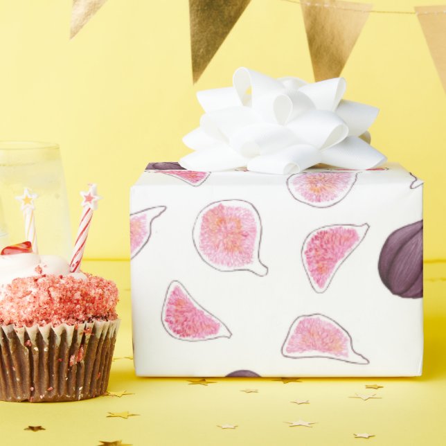 Papel De Presente Figos (Festa de aniversário)