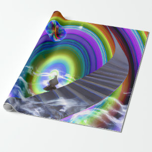 Papel De Presente Figura Misteriosa no Stargate Inter-Dimensional