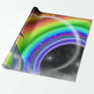 Papel De Presente Figura Misteriosa no Stargate Inter-Dimensional