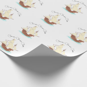 Papel De Presente Filho de um pirata marinheiro
