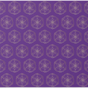 Papel De Presente Filigree Star of David Wrapping Paper