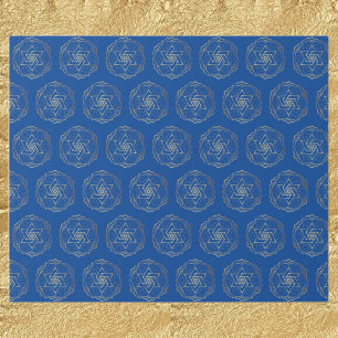 Papel De Presente Filigree Star of David Wrapping Paper