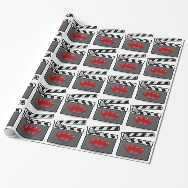 Papel De Presente Filme romântico (Desenrolado)